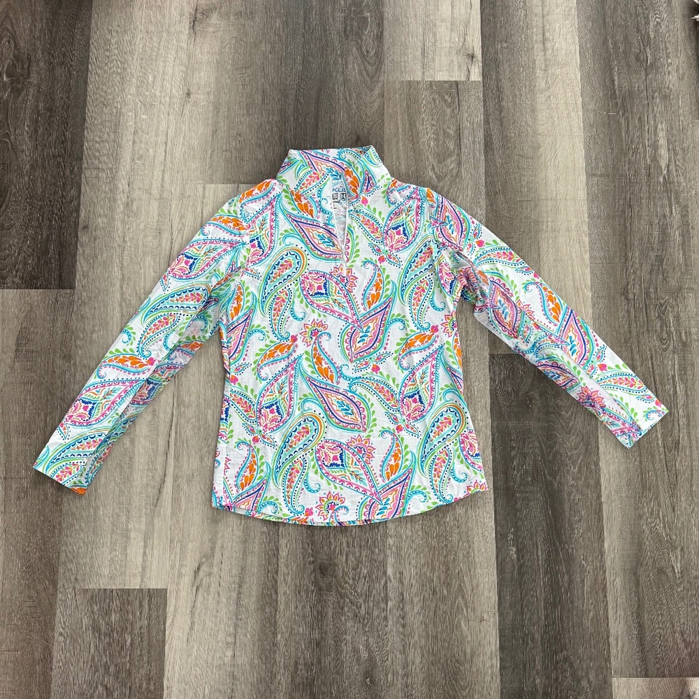 Ibkul women’s long sleeve top- size small